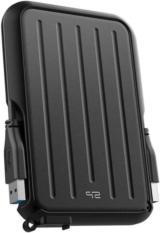 Externe Harde Schijf - Portable SSD Opslagstation - Bestanden Opslaan - Schokbestendig Ontwerp - 25 inch - Zwart