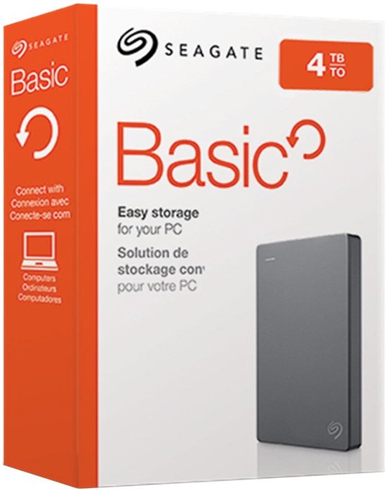 Externe Harde Schijf - Seagate STJL4000400 - Magnetisch 4 TB USB 3.0 x 1