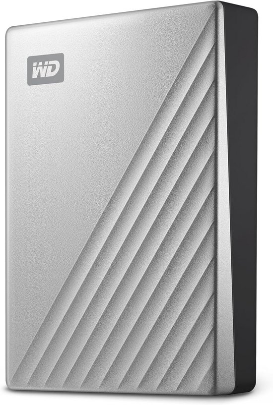 Externe Harde Schijf voor Mac 6TB USB-C Versleuteling Zilver van Merkloos
