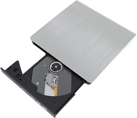 Externe Schijf - Draagbare Brander - Data Opslag - USB 3.0 Snelheid - 19.3 cm - Wit