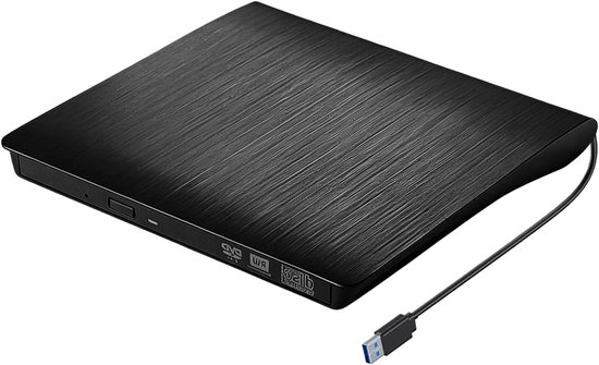 Externe Schijf - Optische Drive - Data Archiveren - Plug and Play - USB 3.0 - Zwart
