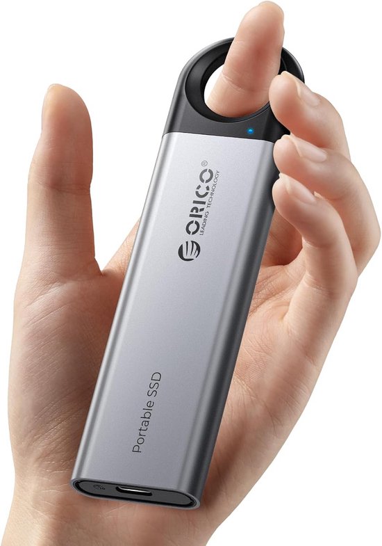Externe SSD 2TB USB 3.2 Gen2 Hoge Snelheid tot 1000MB/s Draagbare Opslag van Merkloos