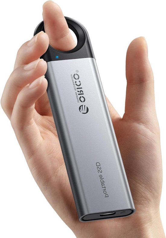 Externe SSD - Draagbare Harde Schijf - Bestanden Opslaan - Snelle Overdrachtssnelheden - 256 GB - Grijs