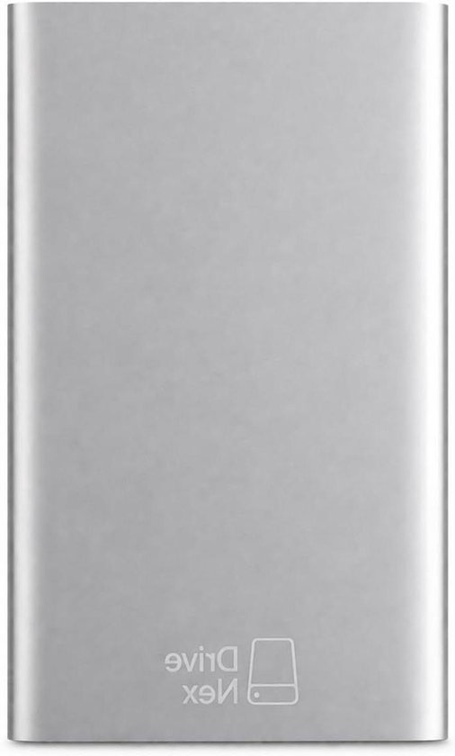 Externe SSD - Draagbare Harde Schijf - Data Beveiligen - Schrijfbeveiliging Switch - 2TB - Zilver