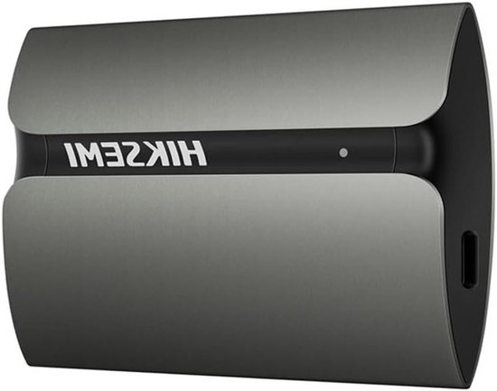 Externe SSD - Draagbare Harde Schijf - Snelle Data Opslag - Compact en Lichtgewicht - 512 GB - Grijs