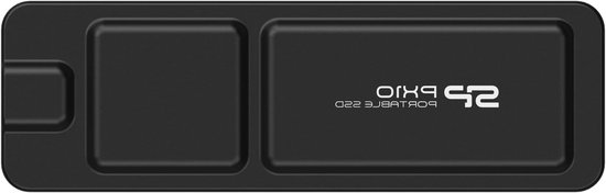Externe SSD - Draagbare Opslag - Bestanden Meenemen - Snelle NVMe Prestaties - 2 TB - Zwart