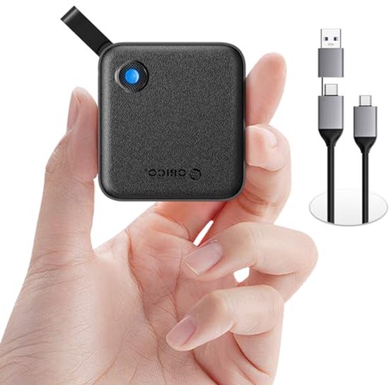 Externe SSD - Draagbare Opslag - Bestanden Opslaan - Hoge Snelheid - 4TB - Zwart