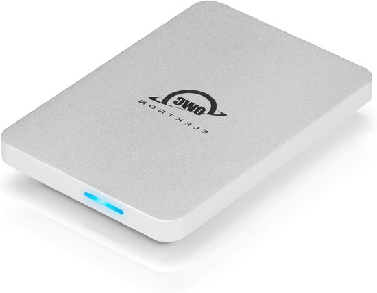 Externe SSD - Draagbare Opslag - Bestanden Opslaan - Hoge Snelheid NVMe - 2 TB - Zilver