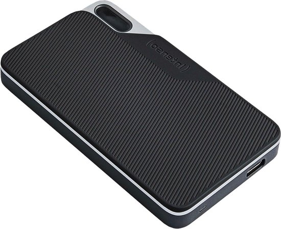 Externe SSD - Draagbare Opslag - Bestanden Overzetten - Rubberen Oppervlak - 500 GB - Zwart