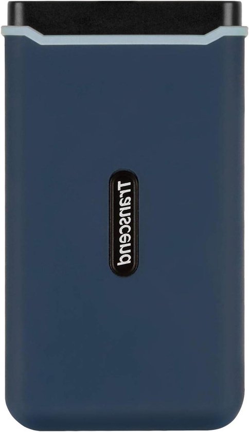 Externe SSD - Draagbare Opslag - Bestanden Overzetten - Schokabsorberend Ontwerp - 500GB - Marineblauw