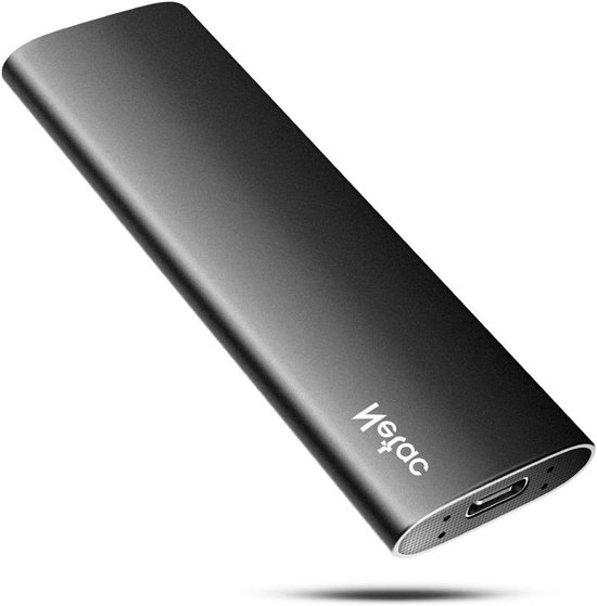 Externe SSD - Draagbare Opslag - Snelle Data Overdracht - Compact En Lichtgewicht - 1TB - Zwart