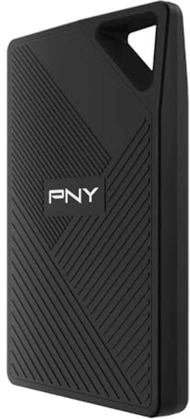 Externe SSD - Draagbare Opslag - Snelle Data Overdracht - Robuust Waterdicht Ontwerp - 2 TB - Zwart