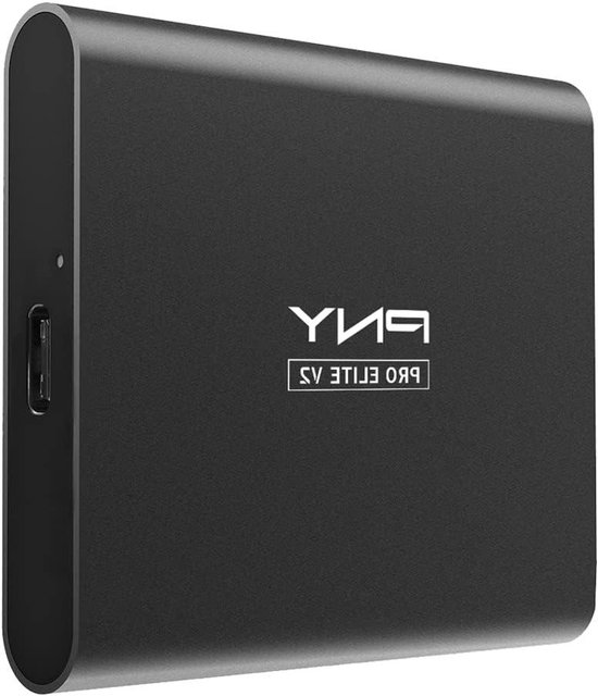 Externe SSD - Draagbare Opslag - Snelle Data Overdracht - USB 3.2 Gen 2x1 - 1TB - Zwart