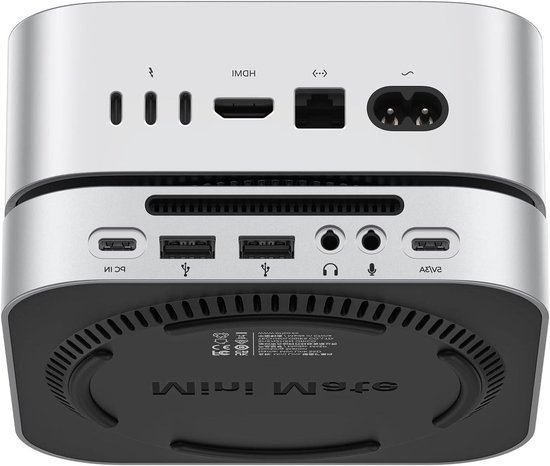 Externe SSD - Draagbare Opslag - Snelle Data Transfer - 40Gbps Snelheid - 512GB - Zilver