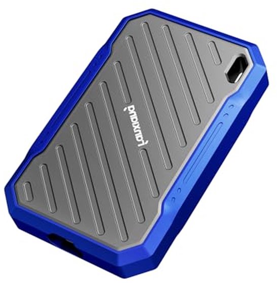Externe SSD - Draagbare Opslag - Snelle Data Transfer - IP68 Waterdicht - 2TB - Grijs