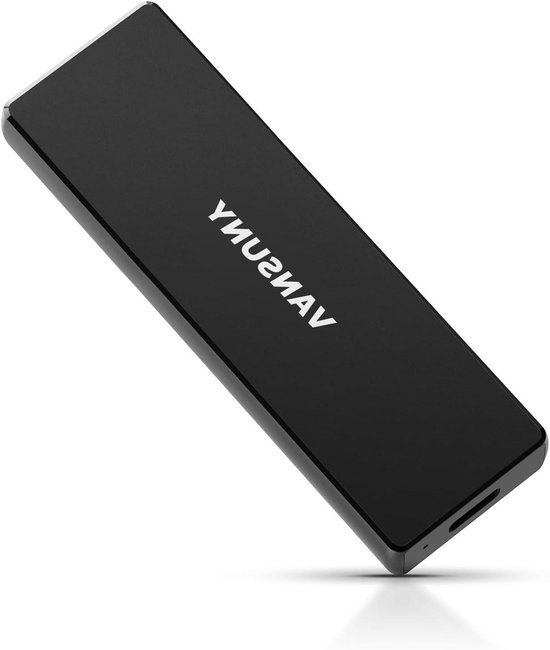 Externe SSD - Draagbare Schijf - Snelle Data Transfer - Metaal Omhulde Behuizing - 500 GB - Zwart