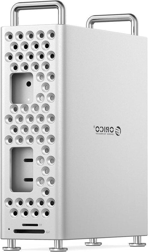 Externe SSD - Opslagstation Datadrager - Bestanden Opslaan - Compact Design - 2TB - Zilver