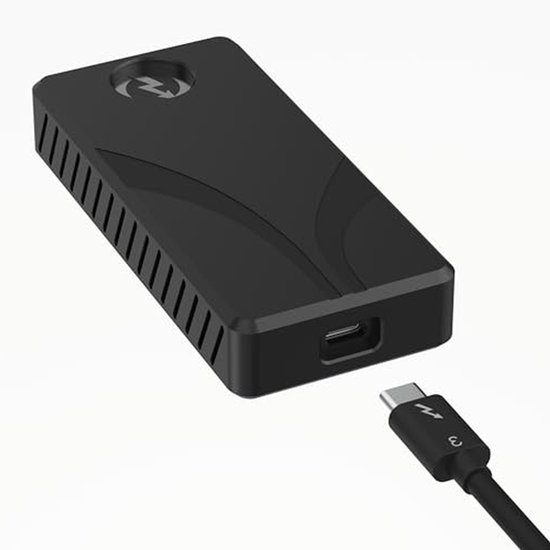 Externe SSD - Snelle opslag - Bestanden overzetten - Thunderbolt 3 - 2TB - Zwart
