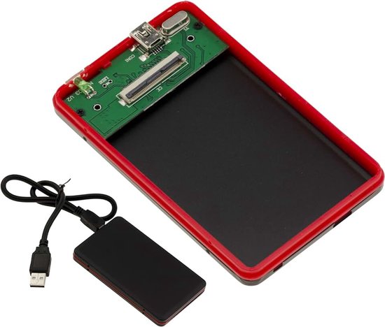 Externe USB-behuizing voor ZIF 1.8 40-draads Toshiba, Samsung, HITACHI harde schijven. USB3 5G-verbinding, met ZIF-laag