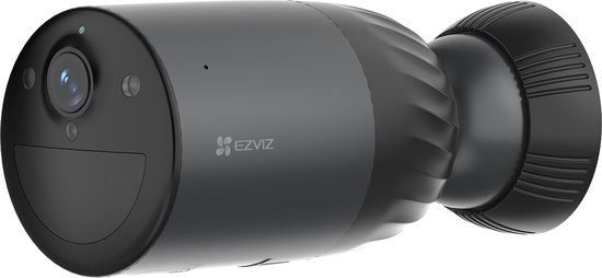 Ezviz BC1C Pro - 4K Ultra HD - Batterijcamera - Kleur nachtzicht - 10400 mAh - MicroSD Card - Zwart van EZVIZ