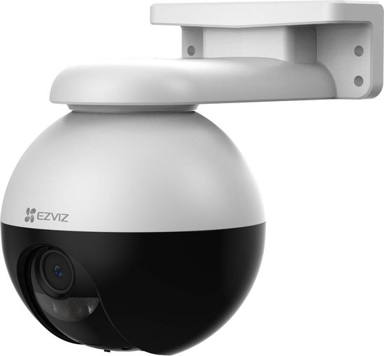 EZVIZ C8W Pro Beveiligingscamera - 2K - Buitencamera - Pan & Tilt - Wifi - Dome - Actieve verdediging met sirene en stroboscooplicht - Wit van Merkloos