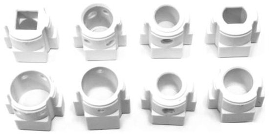 Ezviz CS DL Adapter XN R100 Set van 8 Adapters voor DL01S / DL01 PRO van Merkloos