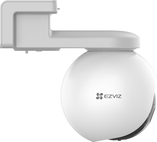 Ezviz EB8 Beveiligingscamera - 4G - Batterij buitencamera - 2K resolutie - Pan & Tilt - 210 dagen batterijduur - Wit van Merkloos