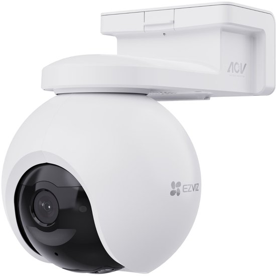 EZVIZ EB8 Pro 4G - 4K Beveiligingscamera - 360° Panoramisch Zicht, Ai Powered Detectie & Active Defense - 4G & Wi-Fi - Google Assistant & Amazon Alexa - IP65 van Merkloos