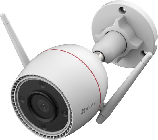 Ezviz H3C Beveiligingscamera - Buitencamera - Wifi - 2K - Nachtzicht 30m - IP67 - 2weg audio - SD Kaart Opslag - AI-aangedreven vormdetectie van mensen en voertuigen - Wit van EZVIZ
