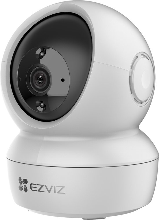 Ezviz H6C 2K+ Beveiligingscamera - Binnencamera - Babyfoon - 2K - Pan/Tilt Zoom - Wit van EZVIZ