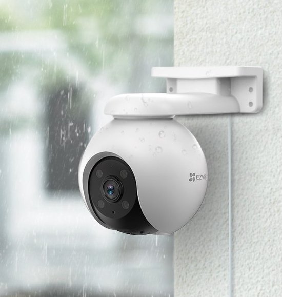 EZVIZ H8 Pro 2K Bolvormig IP-beveiligingscamera Binnen & buiten 2304 x 1296 Pixels Wand/paal van EZVIZ