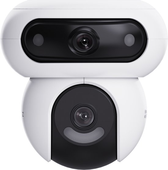 EZVIZ H90 Dual 2K+ Beveiligingscamera Buiten – 360° Pan & Tilt – Patrol Mode, Active Defense & Human Detection - Google Assistant & Alexa - IP65 van EZVIZ