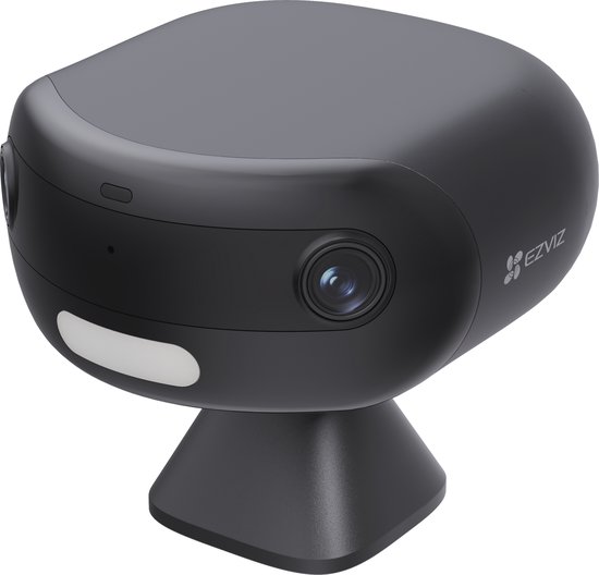 EZVIZ HB30 Kit - 3K Beveiligingscamera met Zonnepaneel - Wifi Camera op Accu - 180° Panoramabeeld - Nachtzicht - Draadloos - IP65