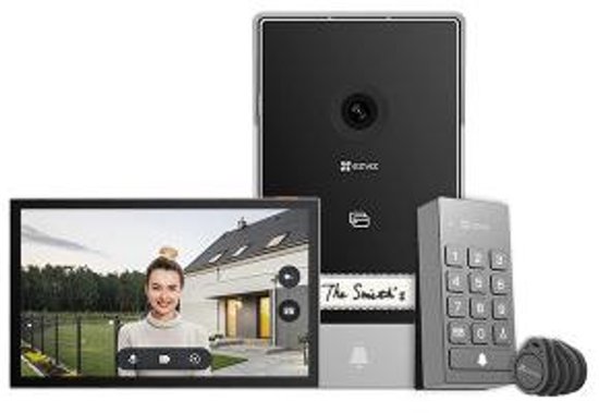 EZVIZ TP7 intercomsysteem 17,8 cm (7') Zwart, Grijs van EZVIZ