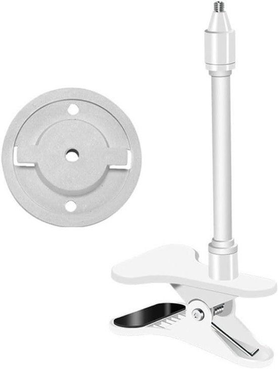 Flexibele Camera Mount - Klembeugel Camera - Veilige Bevestiging - Schadevrij Monteren - 18 cm - Wit