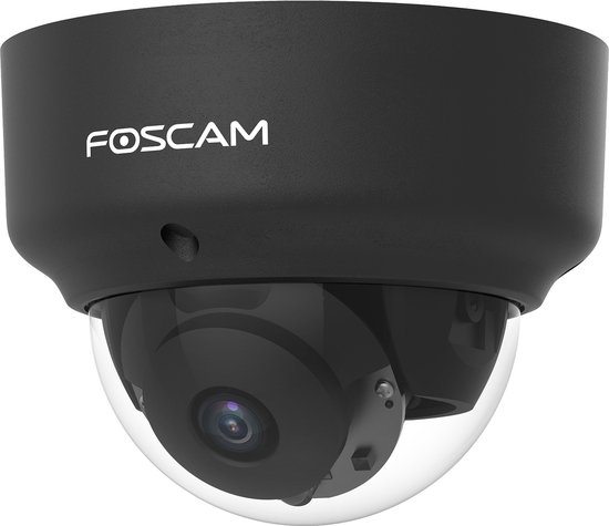 Foscam D2EP Beveiligingscamera - Buitencamera - Full HD - Nachtzicht 20m - POE - 2MP - Zwart van Foscam
