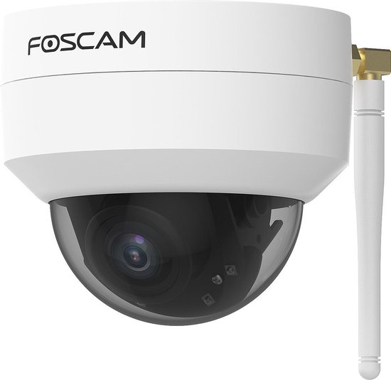 Foscam D4Z Beveiligingscamera - Buitencamera- 4MP- Dual-band- Wifi - Pan Tilt Zoom - Wit van Foscam