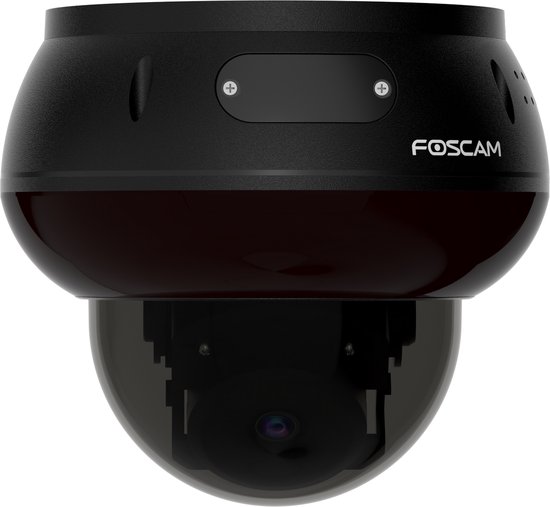 Foscam D8ET, 4K/8MP vandalismebestendige PoE PT buitencamera Zwart