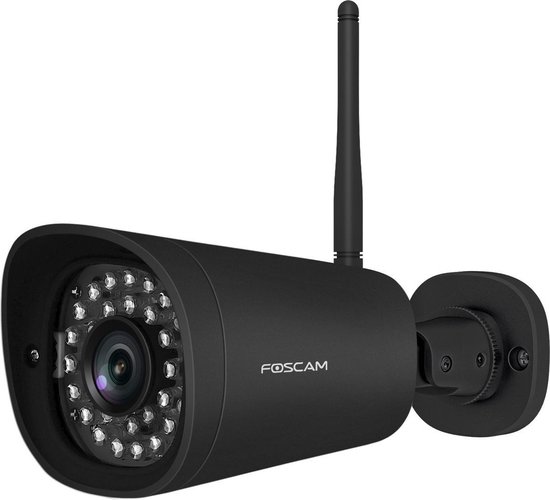 Foscam G4P Beveiligingscamera - 4 MP- Super HD - WiFi - Buiten Camera - Nachtzicht 20m - Zwart van Foscam