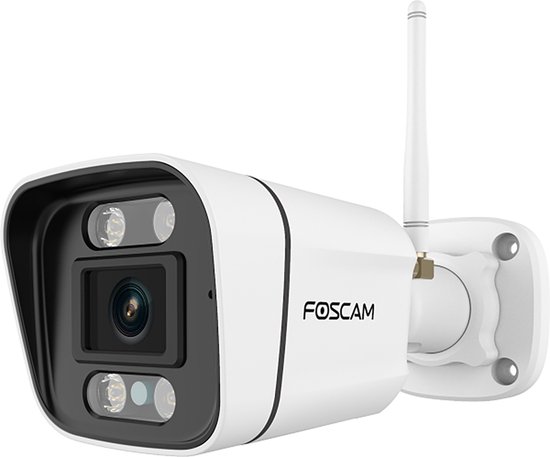 Foscam V5P Beveiligingscamera - 3K/5MP dual-band WiFi camera met geluid- en lichtalarm - Wit van Foscam