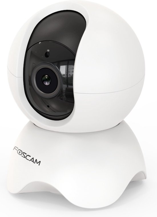 Foscam X3 - Beveiligingscamera's - 3 MP - Pan&tilt - Binnencamera - Babyfoon - Persoonsdetectie - Wit van Foscam