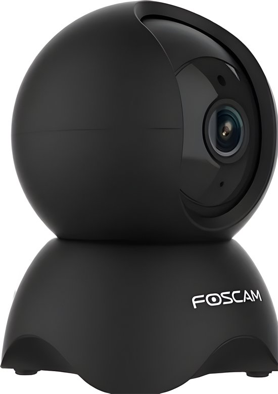 Foscam X5 - Beveiligingscamera's - 5 MP - Pan&tilt - Binnencamera - Babyfoon - Persoonsdetectie - Zwart van Foscam