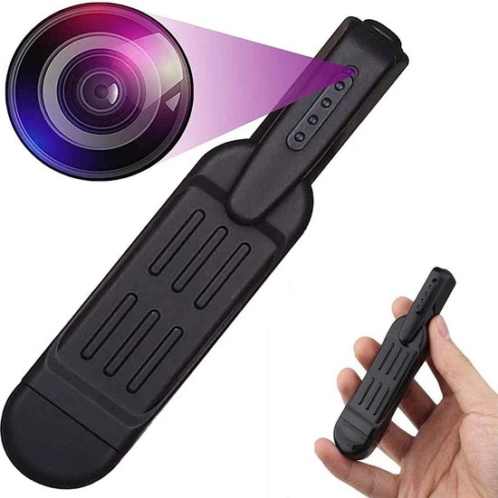 Full HD 1080P Verborgen Camera - Beveiligingscamera met Nachtzicht, Bewegingsdetectie, Videorecorder en Microfoon - Mini Beveiligingscamera met 32GB Geheugenkaart van Supoggy