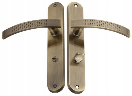 Gamet Talia Basic - Deurklink Binnen - Antiek Messing - Langschild - WC