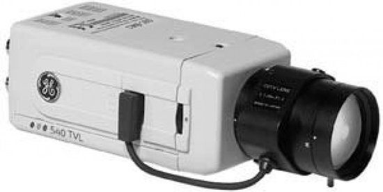 GE Security UVC-XP3-HR-P UltraView XP3-serie traditionele boxcamera, 540 TVL, UTP, BNC, WDR, 12vdc/24vac PAL van Interlogix
