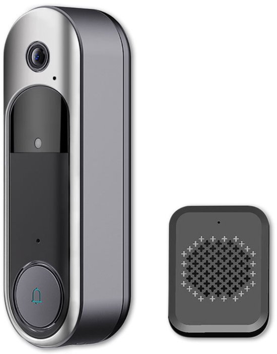 Generieke Draadloze Videodeurbel 720P HD – 180° Zicht & Intelligente AI – Anti-inbraak – Pakketdetectie – Eenvoudige Installatie – Autonoom – SD-kaart en Cloudopslag – Geen Verplicht Abonnement