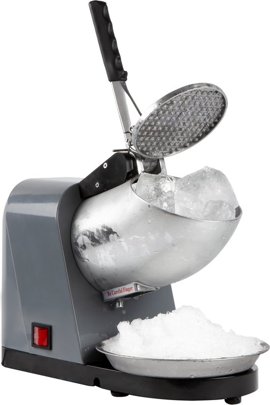 GetIce Ice Crusher - IJscrusher blender machine - IJs verbrijzelaar elektrisch - Slush puppy machine- Cocktail ijs - IJsvergruizer - slush maker van GetIce