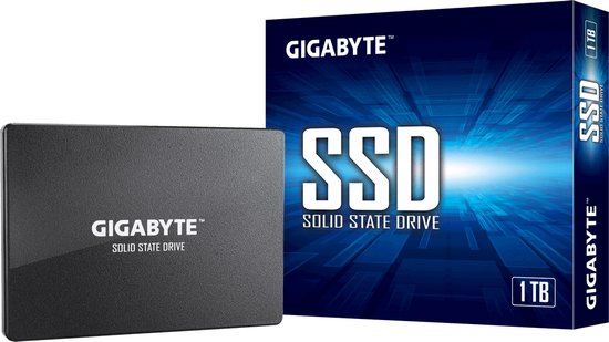 Gigabyte GP-GSTFS31100TNTD 2,5 SSD 1 TB Zwart Interne SSD van Merkloos