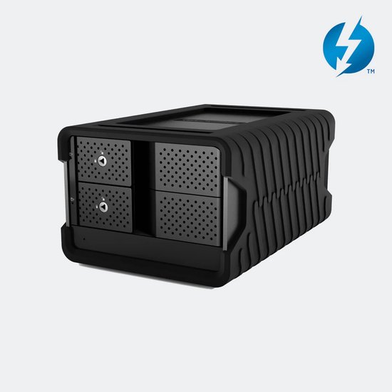 Glyph Blackbox PRO RAID 8TB, Enterprise Class, Thunderbolt 3 van Merkloos