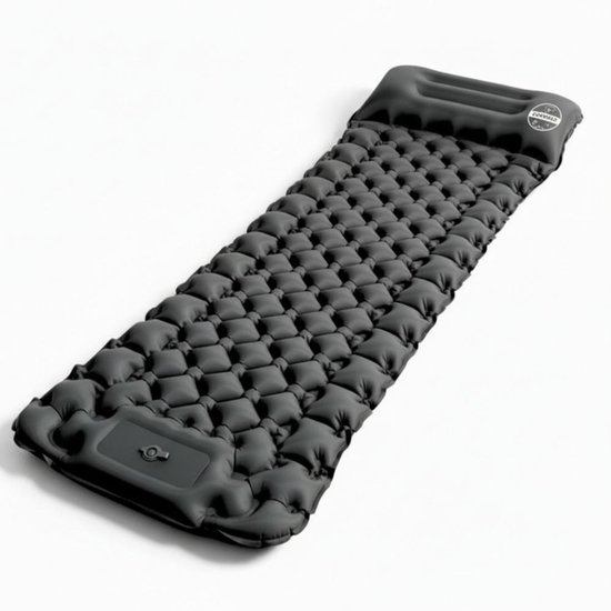 Gooala Xplore Slaapmat - Zelfopblazend met ingebouwde Pomp - Luchtbed - Zwart van Gooala